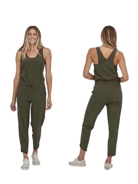 Patagonia Pants - NWT Patagonia Women's Fleetwith Jumpsuit in Kale Green Sz: Large